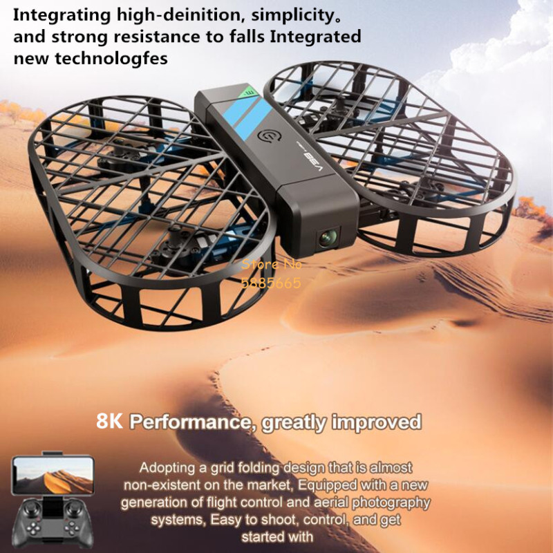 Drone Camera Case - Kamera HD 8K 360 ° Perlindungan