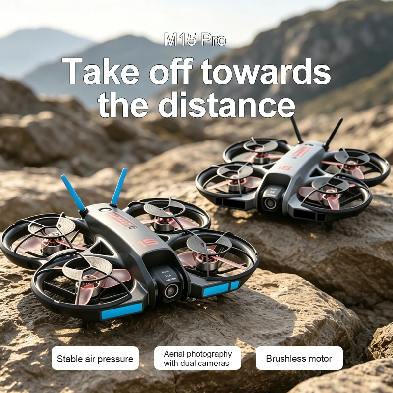 Drone Camera Hd - Drone FPV M15 Terbaru 2026 dengan
