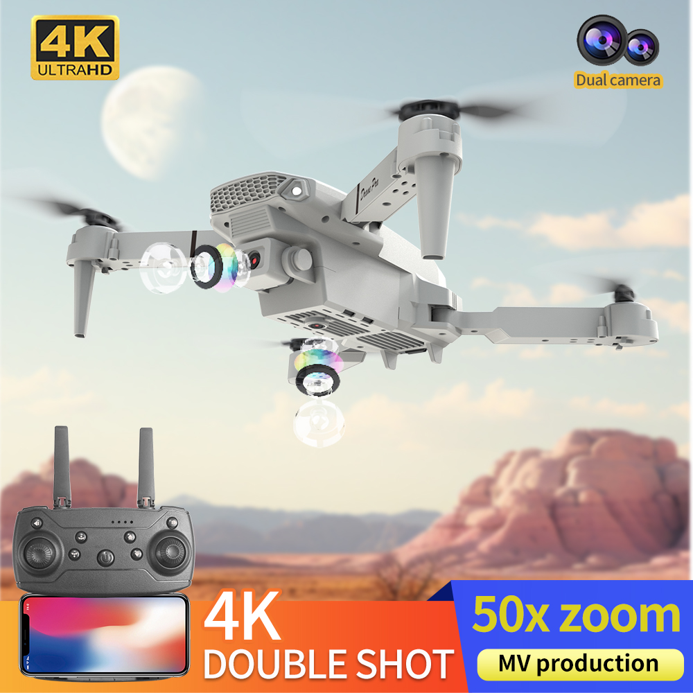 2026 BARU E88 Drone Profesiona - Drone Camera Professional ulasan dan harga
