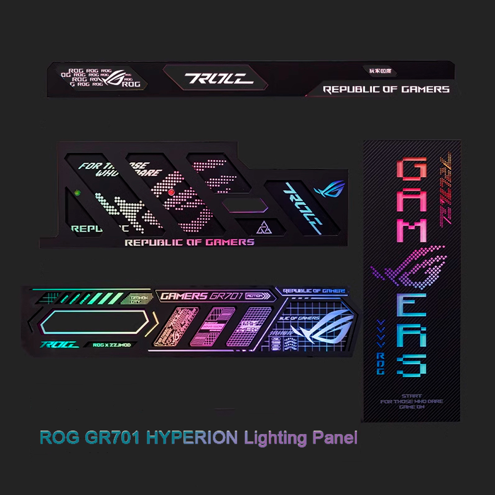 Panel lampu HYPERION ARGB ROG  - Holy Stone Drone Hs440 ulasan dan harga