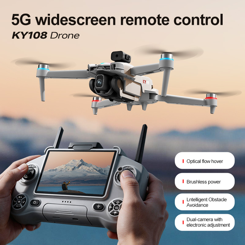 Drone KY108 Baru 2026 Dengan K - Drone Camera Professional ulasan dan harga